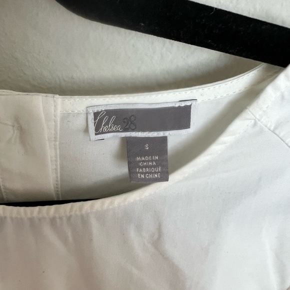 Chelsea28 tiered ruffle sleeve blouse S - Picture 4 of 4